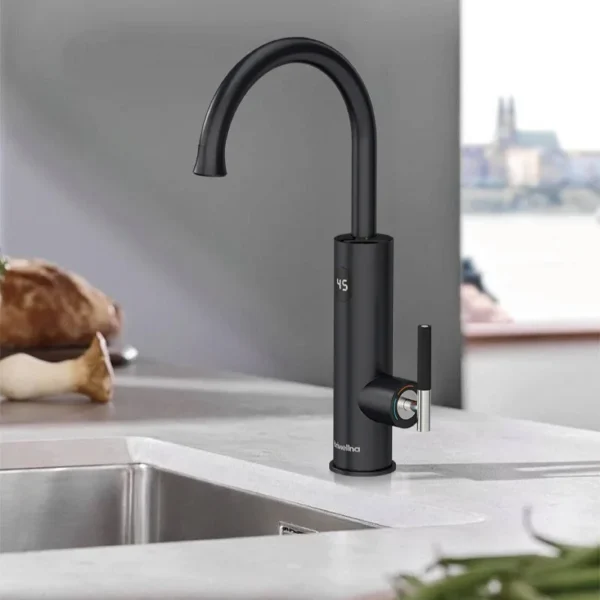 220V Home Electric Water Heater Flowing Heater 3200W Kitchen Faucet 2 in 1 Tap Tankless Water Heating Mixer Electric Geyser - Image 3