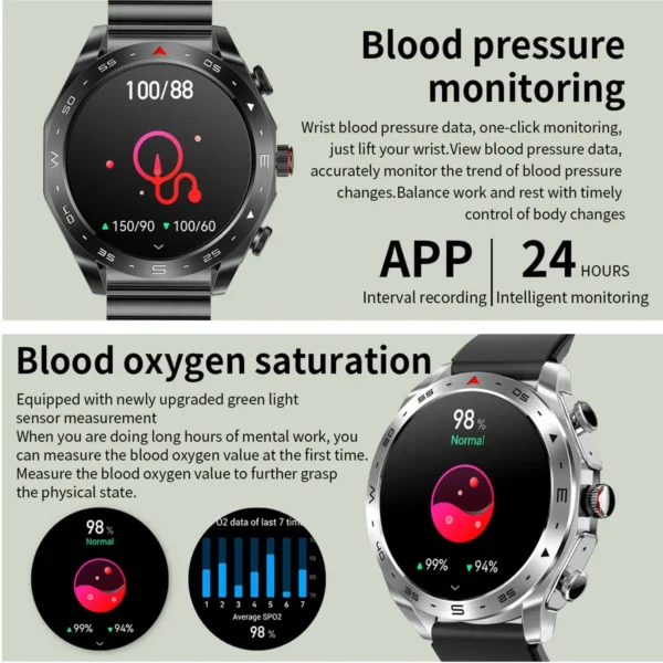 2024 New Smart Watch TWS 2-in-1 Bluetooth Earphones HIFI 9D Sound Quality Bluetooth Call For Men and Women Sports Smartwatches - Image 4