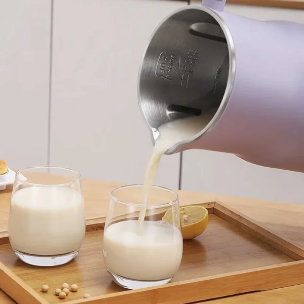 2L Electric Juicer Large Capacity Soy Milk Machine Wall Breaking Machine Heating Cooking Rice Paste Machine Auto Keep Warm 1000W - Image 4