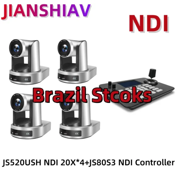 4K NDI 1pc-10pcs PTZ Camera SDI HDMI POE USB 20 Zoom Video Conference Camera for Church Business Meeting 1PC Controller Keyboard - Image 2