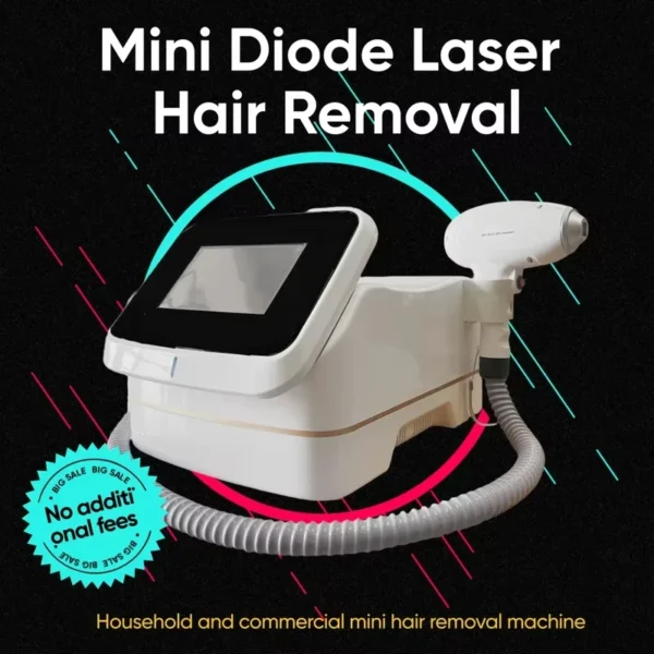 Mini 3 Wavelength 808 Nm Ice Platinum Epilator 755 1064 808nm Diode Laser Hair Removal 3000w Machine Skin Rejuvenation 2025 - Image 2