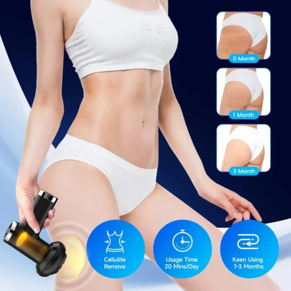 Vibration massage Protable body shaping Deep Muscle Relaxation Fitness Slimming health Anti Cellulite Fat Fascia gun equipment - Image 6
