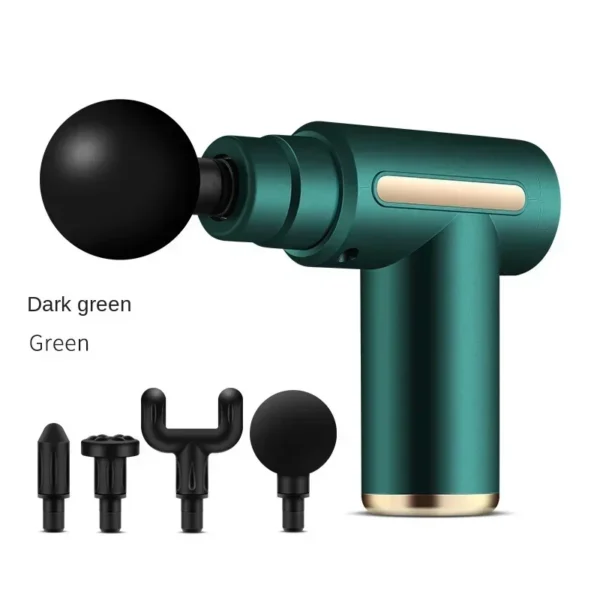 USB Mini Massage Gun Fascia Machine Muscle Relaxation Vibrating Gun Rod Massage Fitness Equipment Neck Grab Fascia Gun - Image 4
