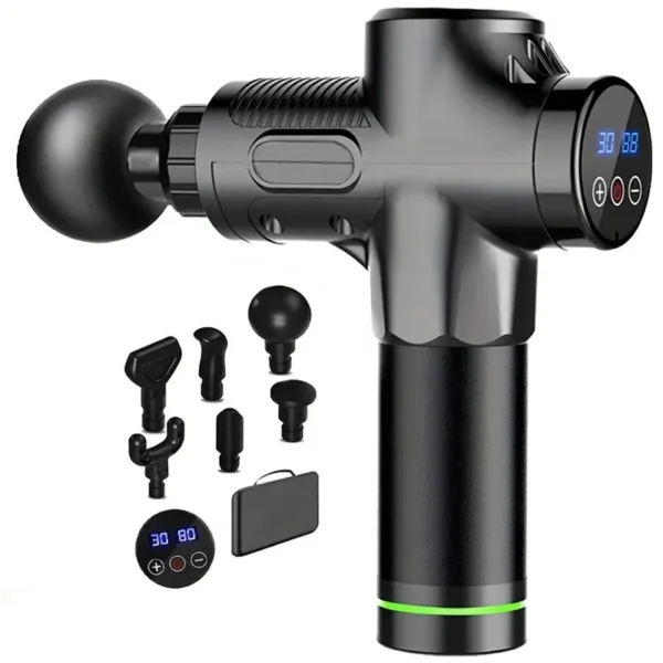 Portable Fascia Gun Vibration Massage Gun For Body Neck Back Deep Muscle Relaxation Fitness Slimming One Head - Image 5