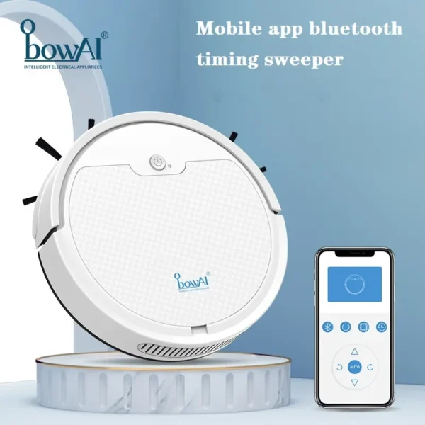 Smart Sweeping Robot Vacuum Cleaner APP Control Sweep and Wet Mopping Home Vacuum Cleaner Mute Pet Hair For Home Appliance - Image 2