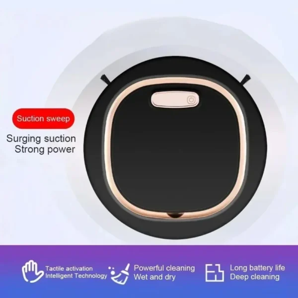 2023 NEW Super Quiet Wireless Vacuum Cleaner Robot 3 in 1 Sweeping Mopping Household Cleaning Robot Floor Carpet Sweeper Home - Image 6