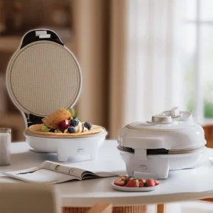 220V Multifunctional Sandwich Maker Mini Electric Pancake Maker Timer Egg Waffle Maker Egg Roll Machine Quick Breakfast Machine