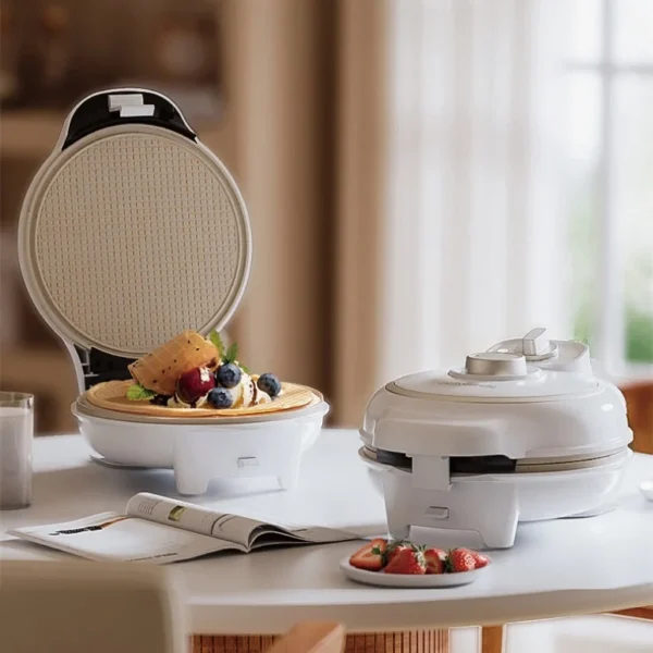 220V Multifunctional Sandwich Maker Mini Electric Pancake Maker Timer Egg Waffle Maker Egg Roll Machine Quick Breakfast Machine