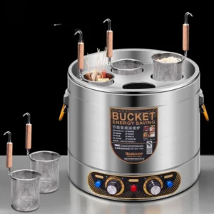 Desktop cooking noodle bucket Commercial Malatang special pot Electric heating Perm vegetable soup noodle stove Below