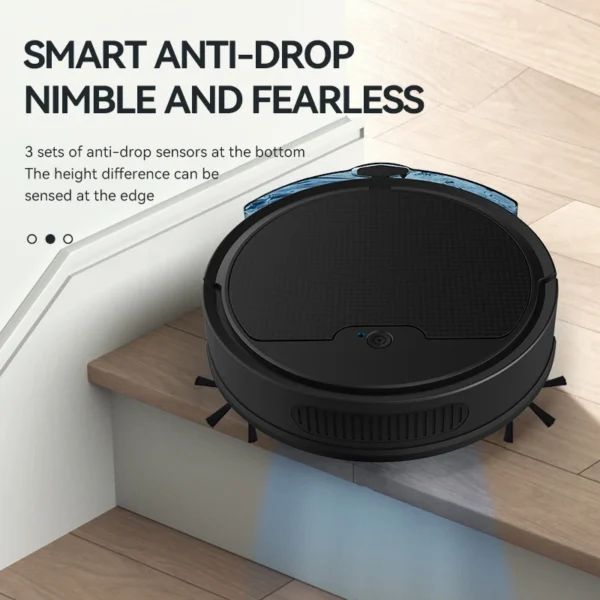 3000Mah Vacuum Cleaner APP Remote Automatic Control Sweeping Robot With Water Tank Sweep and Wet Mopping Vacuum Cleaning Mute - Image 6