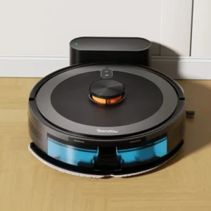 Teendow Household Intelligent Robot Vacuum Cleaner Mini Vacuum Cleaner Dry and Wet Dual Purpose Robot Vacuum Cleaner