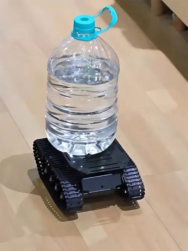 10KG Load Strong Shock Absorption Tank Chassis with Motor Suspension All Metal Tank Robot Kit Coding Motor Intelligent Robot Car - Image 3