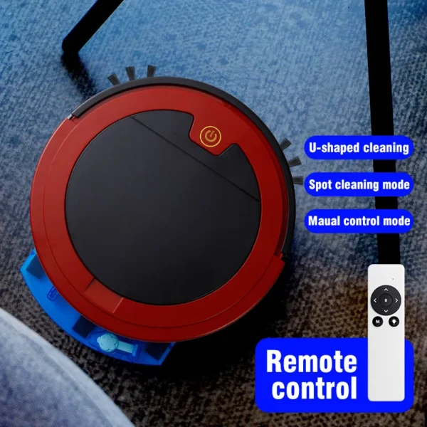 Intelligent Sweeping Robot Large Water Tank Mobile App Remote Control Planning And Cleaning Line Low Noise 2000 Pa Large Suction - Image 3