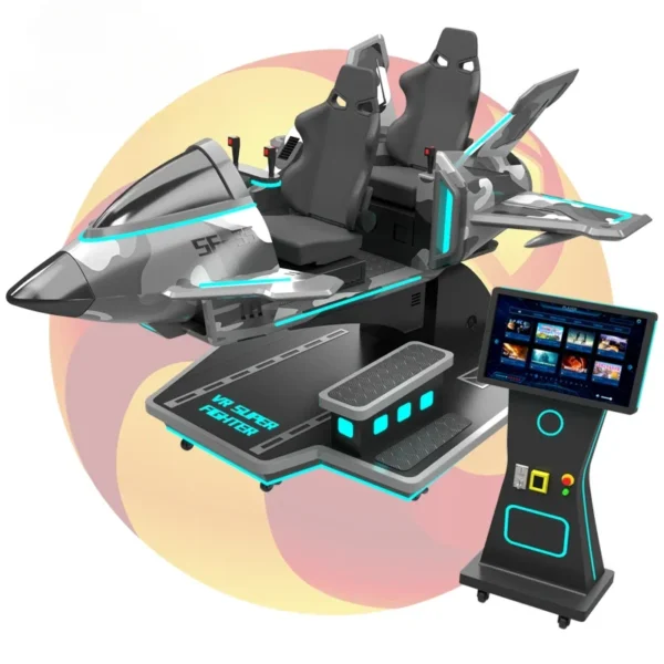 Real Flight Simulator VR Airplane Game 9D VR Park Virtual Reality Simulator Flight Simulator Station - Image 3