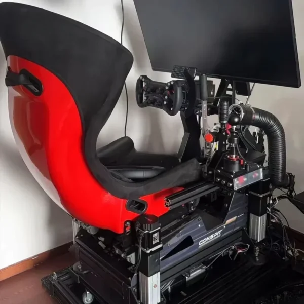 multiple player simracing motion actuator sim racing rig motion simulator 4 dof 2dof 6dof motion platform flight simulator - Image 2