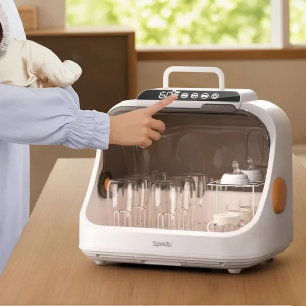 Large Capacity Deodorization and Sterilization Portable Disinfection Cabinet Specialized Disinfectant for Drying Baby Bottles - Image 2