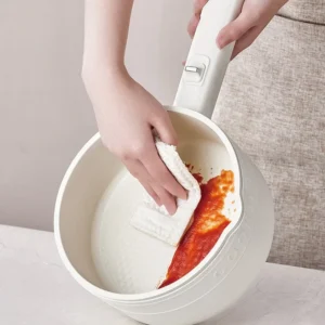 2L Large Capacity Hot Pot Home Electric Cooking Pot Non-stick Frying Pan With Steamer Multi-functional Pot Baby Food Pot 220V