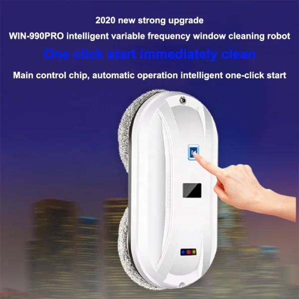 High Quality Automatic Intelligent Electric Smart Window Cleaning Robot Glass Vacuum Cleaner Household Use AU EU RU with Remote - Image 2