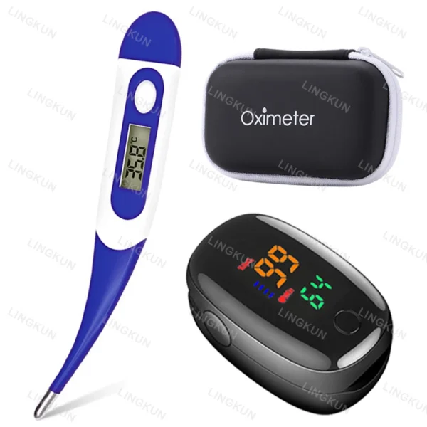 Digital Thermometer for Adults, Digital Oral Thermometer for Fever, Basal Thermometer with 30 Seconds Fast Reading - Image 2