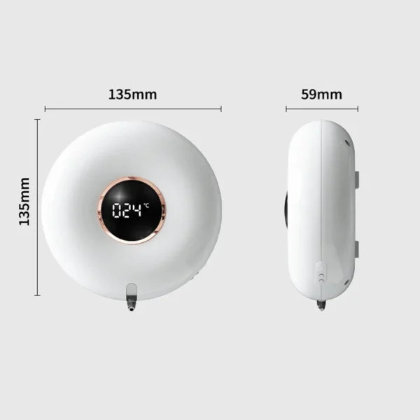 Automatic Soap Dispenser 300ML USB Chargeable Smart Foam Machine Touchless LED Display Sensor Foam Soap Dispenser Hand Sanitizer - Image 5