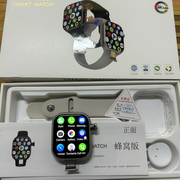 2025 New CD20 1600mah Large Smartwatch 2.29-inch Camera Battery GPS Bluetooth Intelligent Sports and Fitness Voice Menu - Image 2