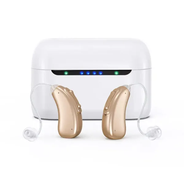 NEW 2025 Self-Fitting OTC Hearing Aids deafness Bluetooth Hearing Aid Invisible Fit Noise Support Mild to Moderate Hearing Loss - Image 4