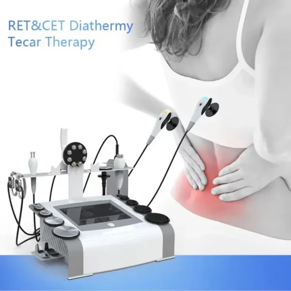 Rf Tecar Therapy Physical Equipment 448khz Pain Treatment Tecar Therapy Machines Rf Ret Cet - Image 2