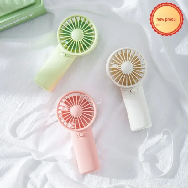 MEET SUN Portable Fan Convenient Creative Small Fan Pocket Hand-held Fan Lightweight AA Battery Handheld Mini Fan Air Coolers - Image 3