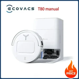 Ecovacs T80 Smart Robot Vacuum Drum Cleaner Auto Washing Sweeping and Active Mopping Function