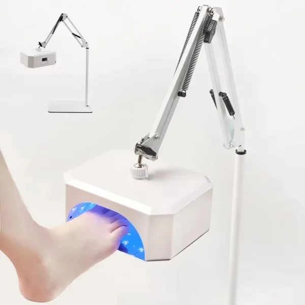 2025 new high power LED UV CLONG light foot nails beauty lamp rechargeable gel polish dryer light - Image 4