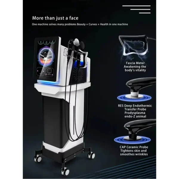 448k Portable Tecar Cet Ret Pain Relief INDIBA Physiotherapy Equipment Diathermy Slimming Machine Body Massage-2025 - Image 3