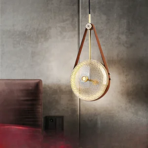 Belt chandelier light luxury modern minimalist designer creative personality art