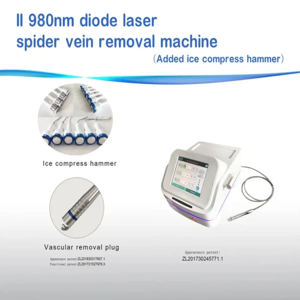 Diode Laser Spider Veins Removal 980 NM Blood Vessels Vascular Remove Beauty Machine-2025 - Image 5