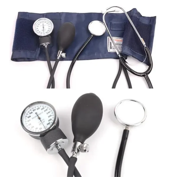 AJC Arm Blood Pressure Monitor Diastolic Sphygmomanometer Doctor Stethoscope Tensiometer blood pressure Cuff Health Monitor - Image 4