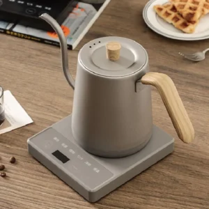 110V/220V Electric Kettle Home Gooseneck Pour-over Coffee Maker Smart Temperature Control Teapot Boiling Water Heater 800ml