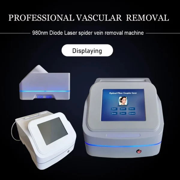 Diode Laser Spider Veins Removal 980 NM Blood Vessels Vascular Remove Beauty Machine-2025 - Image 2