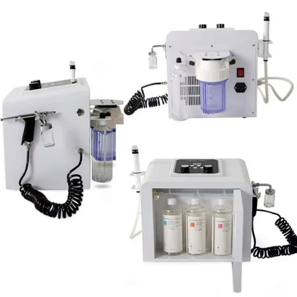 Máquina Facial 2 en 1 para limpieza profunda de la cara, dispositivo de dermoabrasión con pulverización de oxígeno y agua-2025 - Image 3