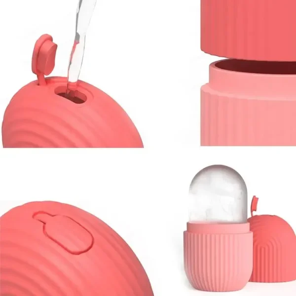 Silicone Ice Cube Trays Beauty Lifting Ice Ball Face Massager Contouring Eye Roller Facial Treatment Reduce Acne Skin Care Tool - Image 2