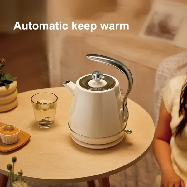 1.8L Electric Kettle 304 Stainless Steel Quick Boiler Kettle Teapot Auto Keep Warm Kettle Kitchen Appliances Two-color Selection - Image 2