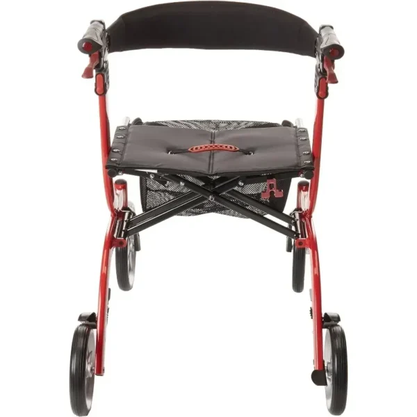 Drive Medical for RTL10266 Nitro Euro-Style 4-Wheel Rollator Walker With Seat - Image 2