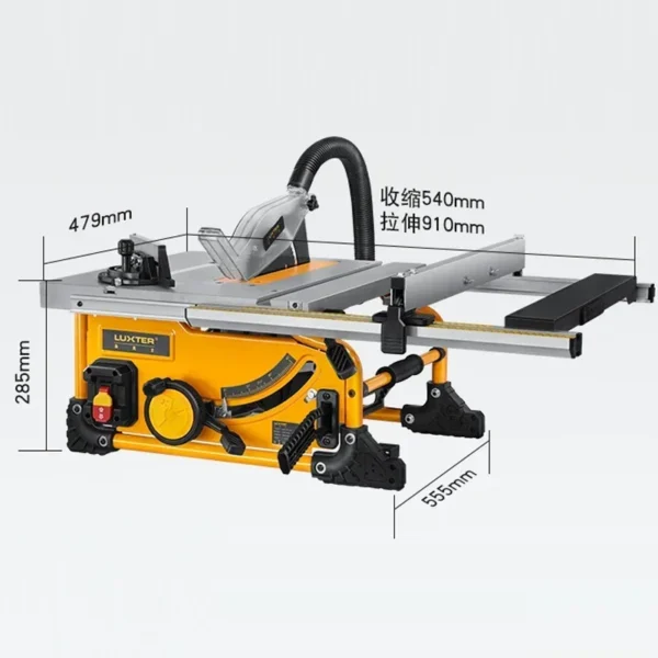 8 inch pipe rack table saw portable multifunctional electric cutting machine woodworking household - Image 3