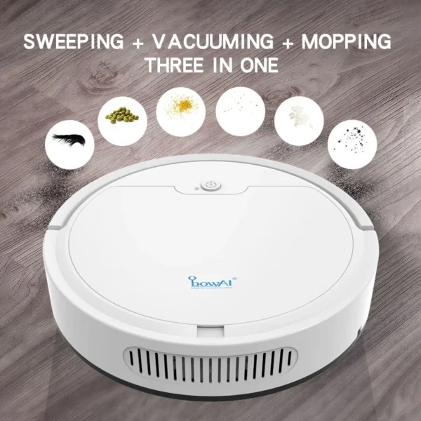 Smart Sweeping Robot Vacuum Cleaner APP Control Sweep and Wet Mopping Home Vacuum Cleaner Mute Pet Hair For Home Appliance - Image 5