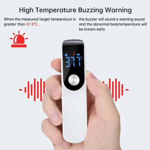Infrared Fever Thermometer Digital LCD Infant Adult Non-contact Laser Body Temperature Ear Thermometer Finger Pulse Oximeter - Image 3