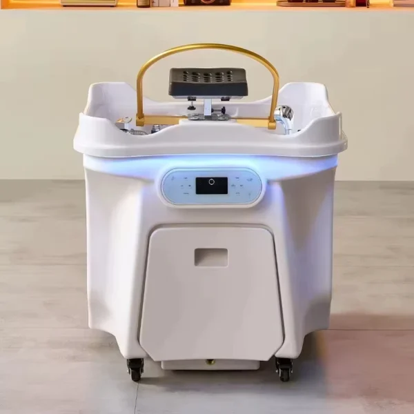2025Head spa bed shampoo chair wash hair salon furniture backwash portable hairdressers spa sinksupplies for professionals - Image 3