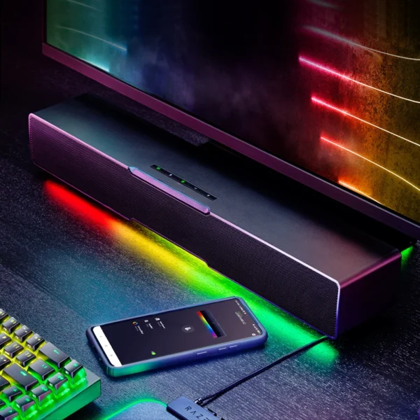 Leviathan Behemoth V2 Combo Sound Bar RGB Bluetooth Speaker THX Gaming Subwoofer - Image 3