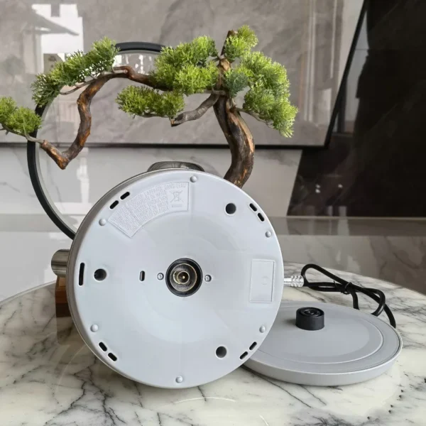 1700ml Retro Paint Decal Electrc Kettle Boiling Water With Thermometer Automatic Power Off 304 stainless Steel Teapot 1850W - Image 6