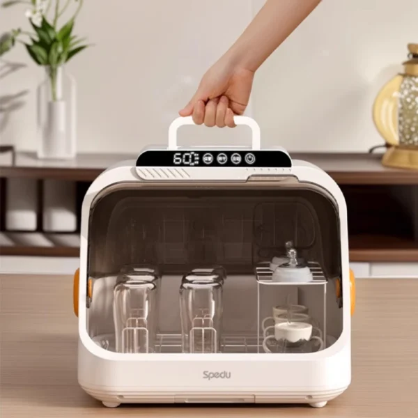Large Capacity Deodorization and Sterilization Portable Disinfection Cabinet Specialized Disinfectant for Drying Baby Bottles - Image 3