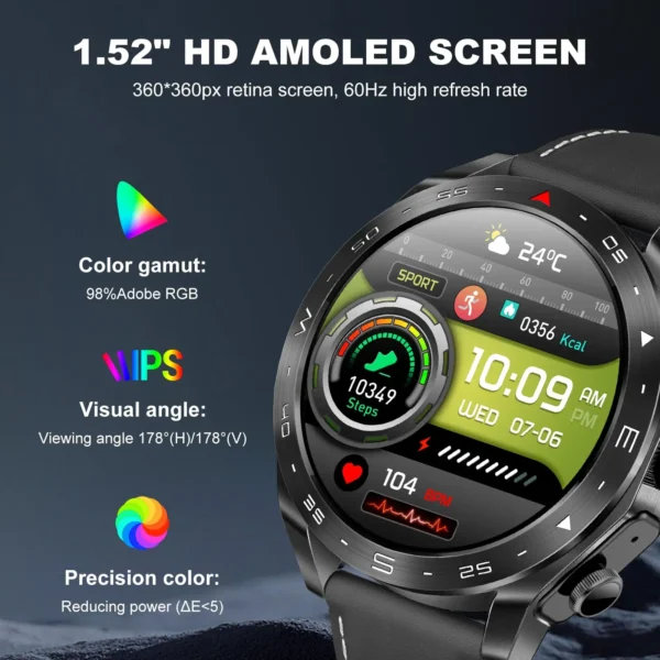 2024 New Smart Watch TWS 2-in-1 Bluetooth Earphones HIFI 9D Sound Quality Bluetooth Call For Men and Women Sports Smartwatches - Image 2