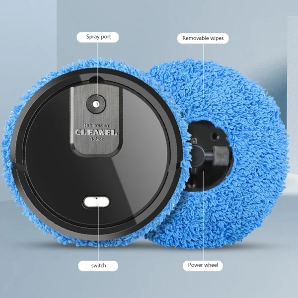 Smart Robot Cleaning Auto Home Cleaning Sweeping Robot Mopping Machine Lazy Robotic USB Vacuum Cleaner Portable Electric Sweeper - Image 5