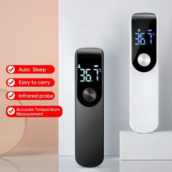 Infrared Fever Thermometer Digital LCD Infant Adult Non-contact Laser Body Temperature Ear Thermometer Finger Pulse Oximeter - Image 2
